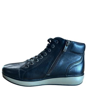 JOYA LDS TIE ANKLE BOOT - BLACK